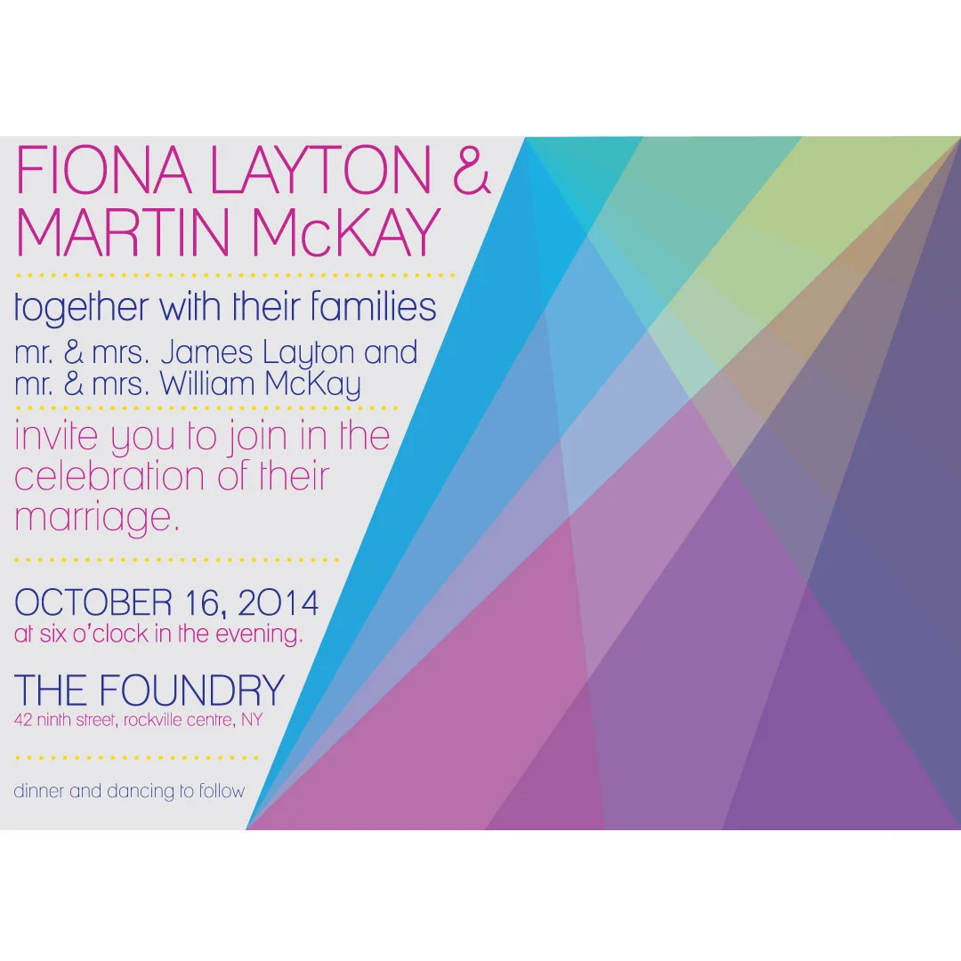 Sample Wedding Invitation