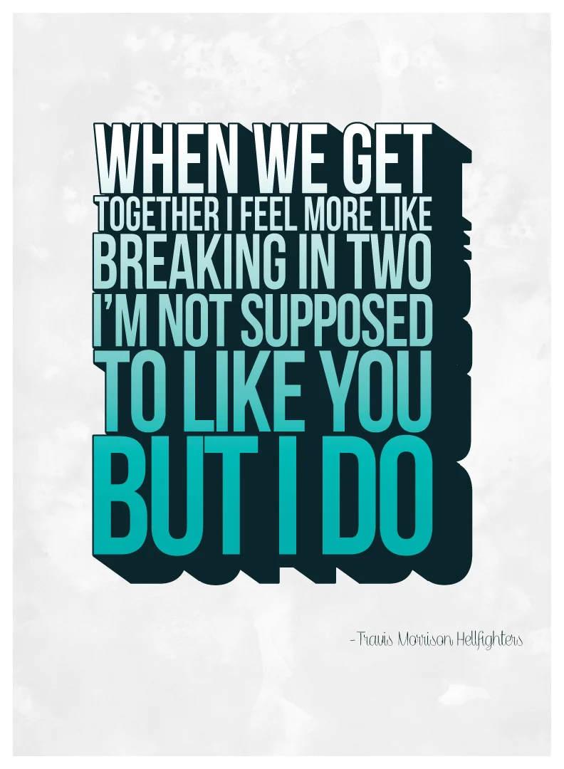 Travis Morrison Hellfighters - I'm Not Supposed to Like You (But)