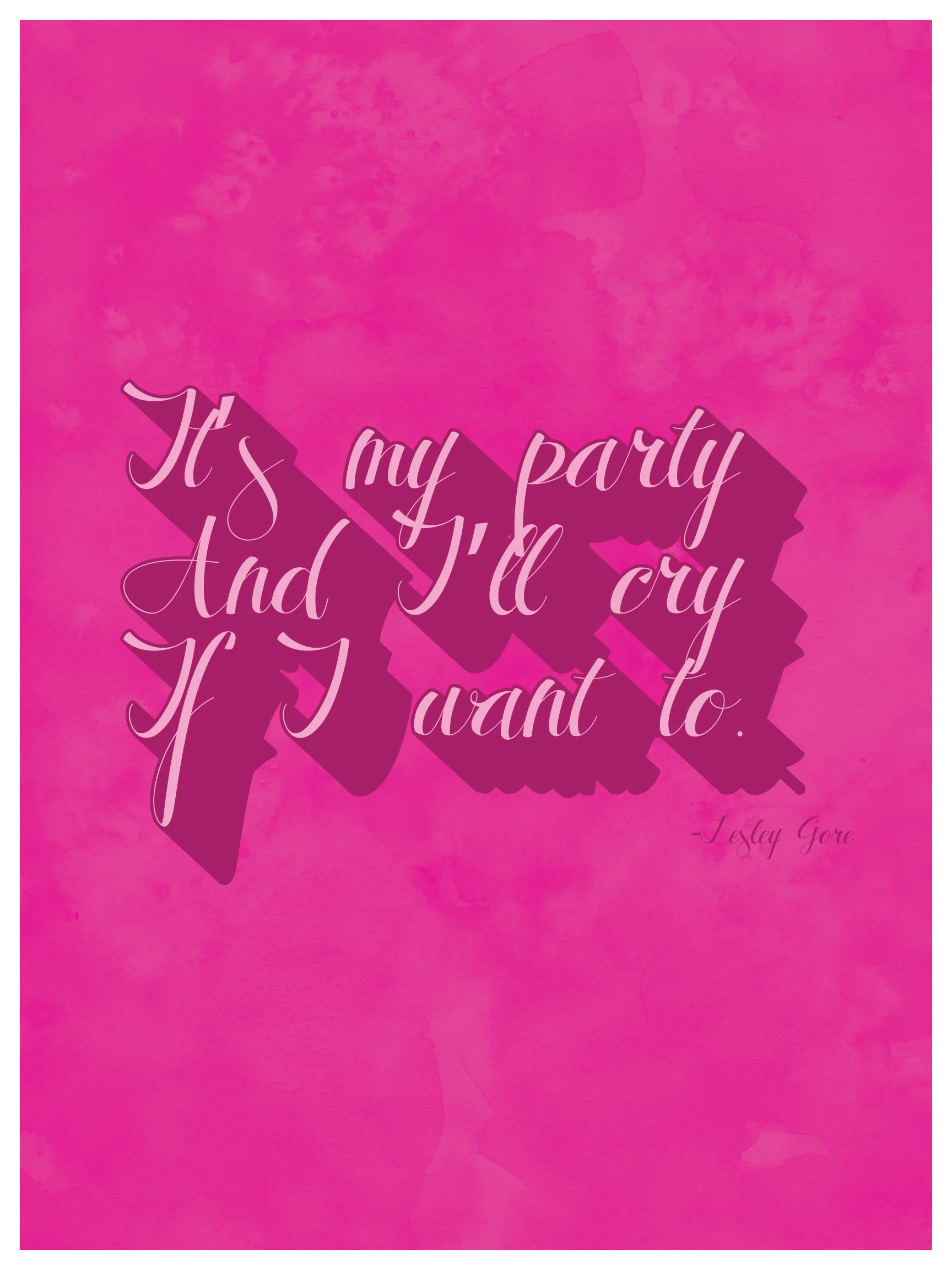 Lesley Gore - It's My Party