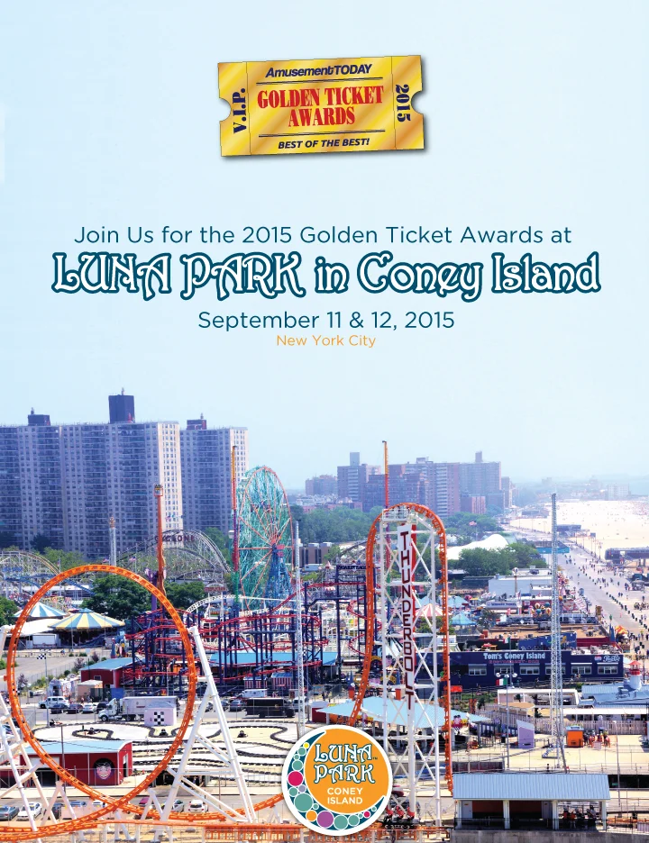 Amusement Today Full Page Ad, 2014