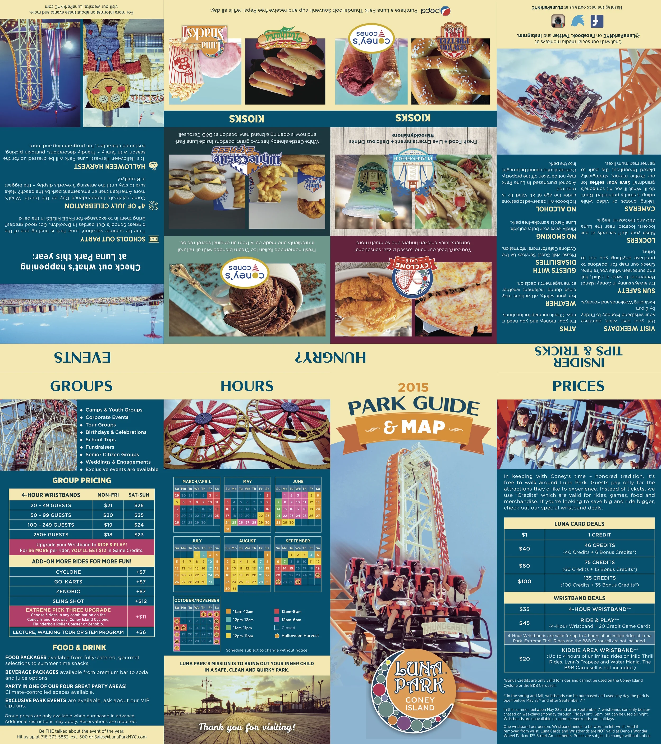 Luna Park Brochure 2015
