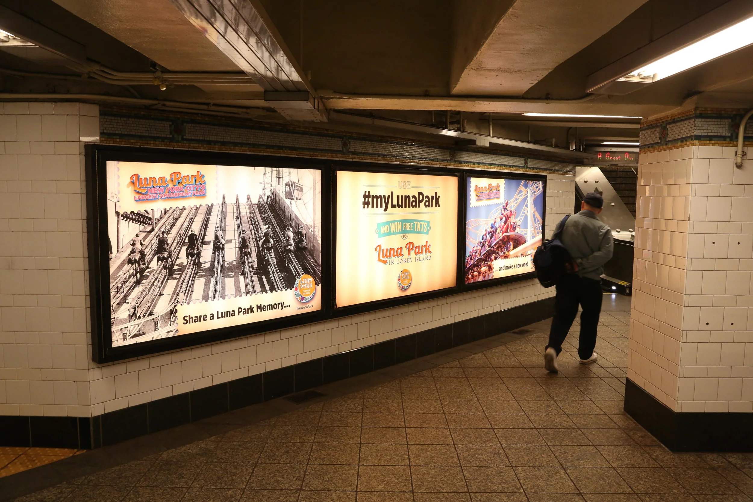 2016 Station Domination "#Experience my Luna Park", Atlantic Avenue Terminal