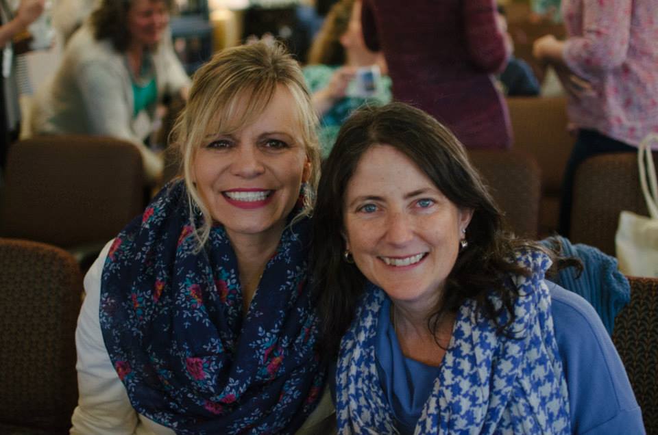 Martha (right) and friend enjoying Winsome 2015.