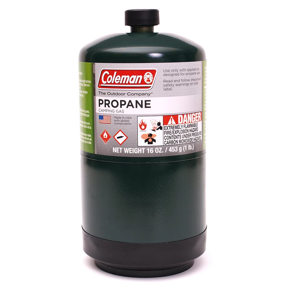 Propane bottle for camp stove — Garl's Coastal Kayaking Everglades
