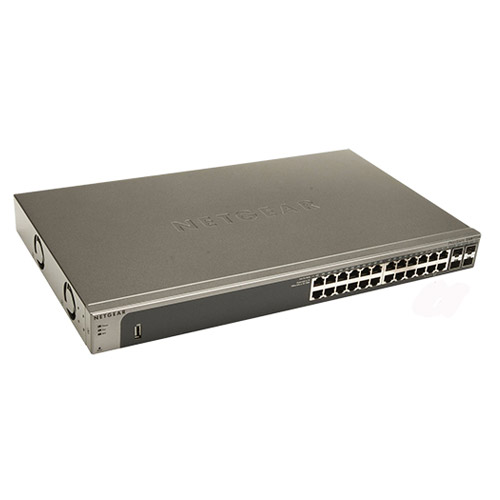 NETGEAR 24PORT L2, GbE(24), POE(24) , RACK