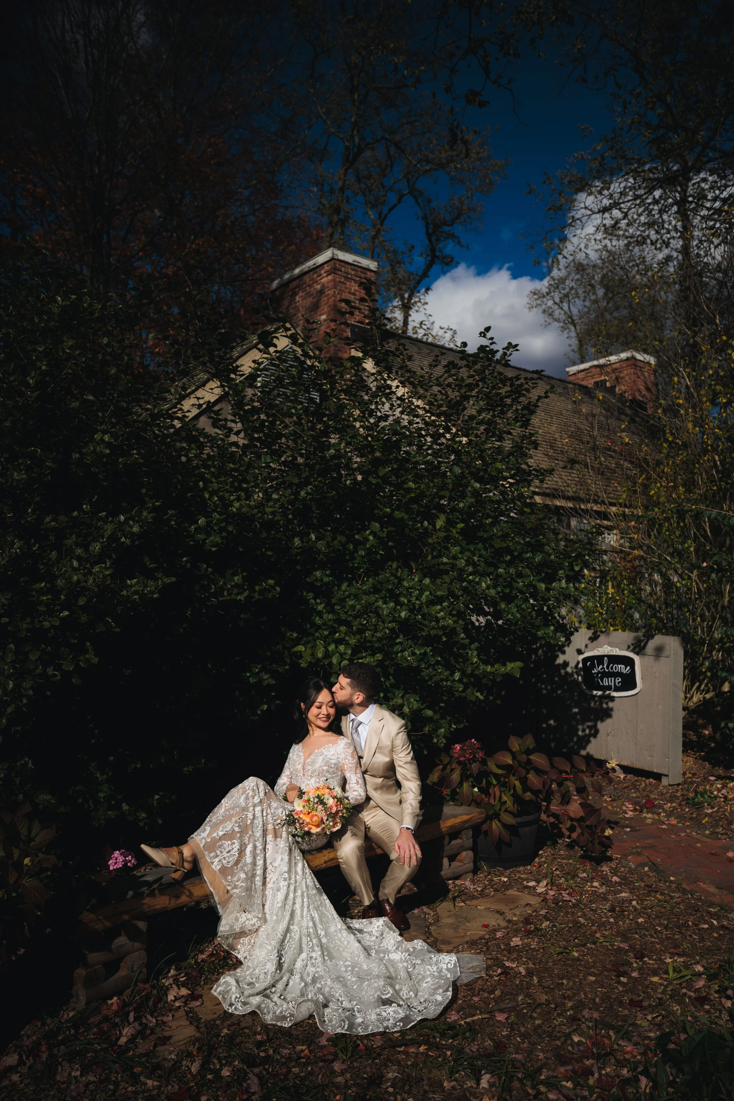 Waterloo Village Fall Wedding - Kaye and Josh