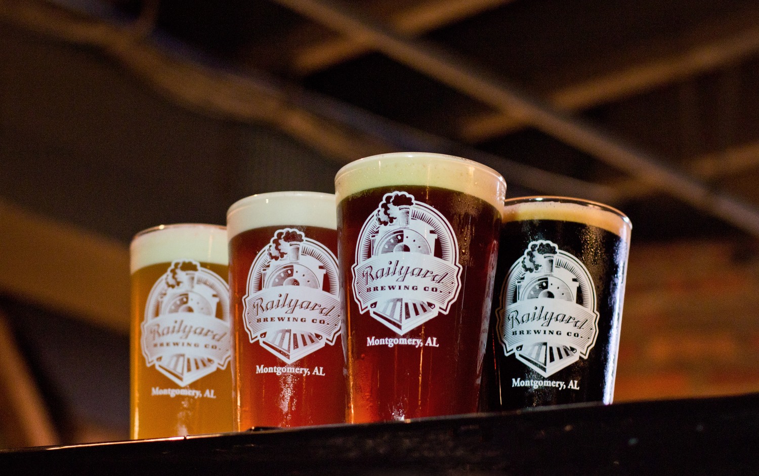 Railyard Brewing Co. is the ONLY brewery in Montgomery. 