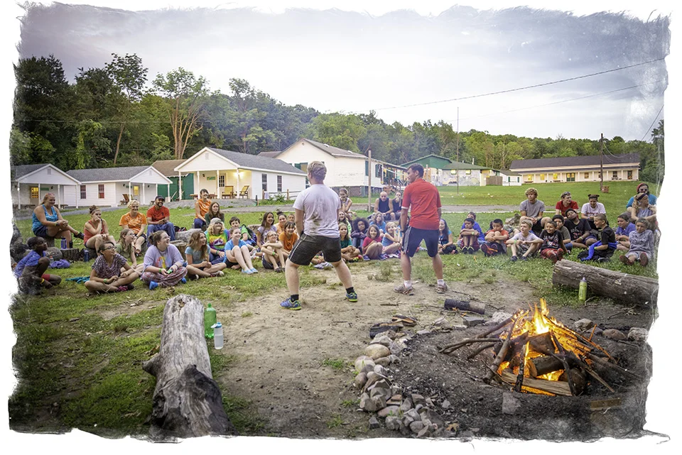 Counselors enriching lives at Campfire.