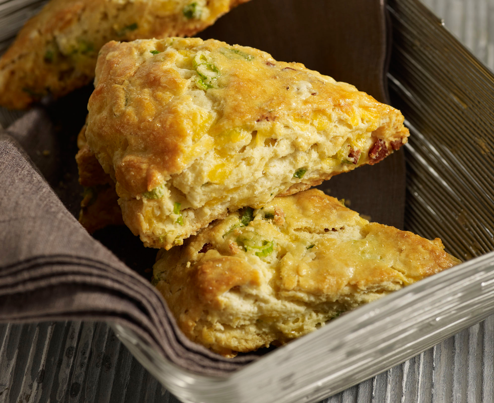 Bacon Cheddar Scone