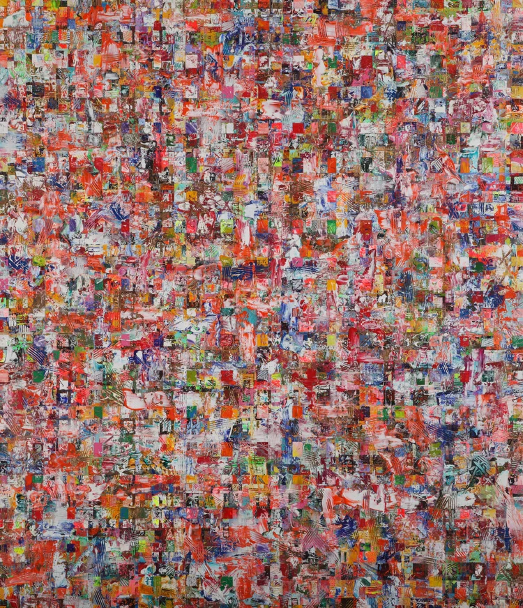 Fluorescent Matrix (Sold) 2013