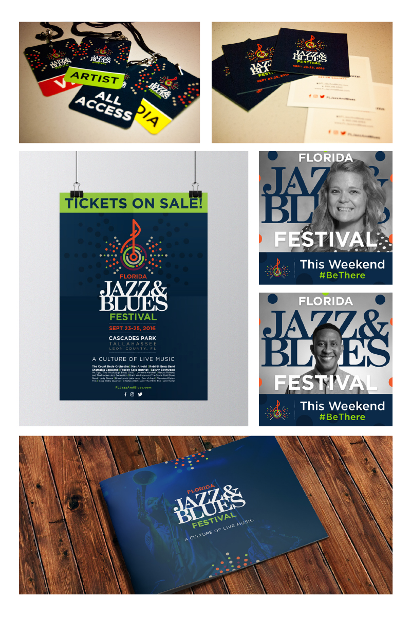  Client: Florida Jazz and Blues Festival Submission: Festival Integrated Advertising Campaign 
