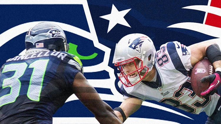 Superbowl of Logos... History of the Seahawks & Patriots Logos