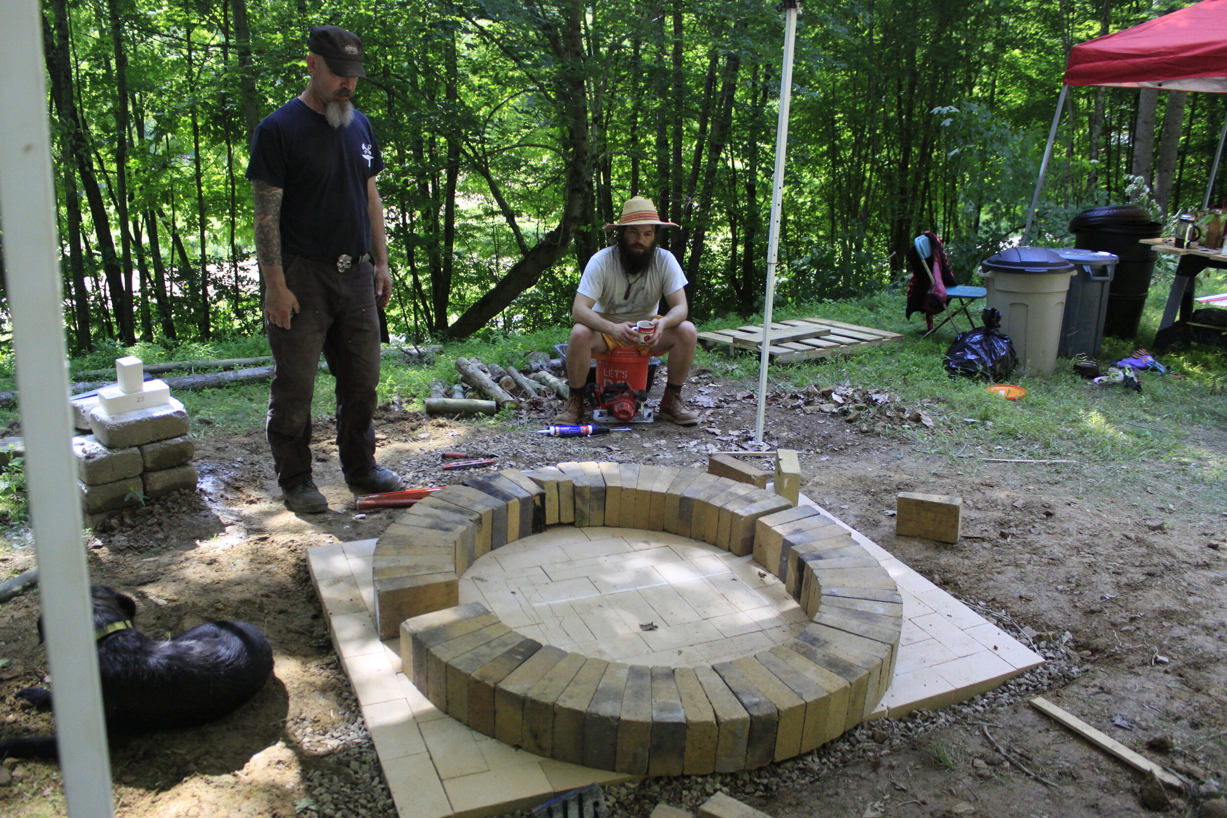  Southern Ohio is rich in clay and has a storied history of kilns and ceramic artists. Ohio is a national leader in mining and manufacturing clay and shale. Our catenary arch wood kiln will be used for creating new work with the surrounding clay as w