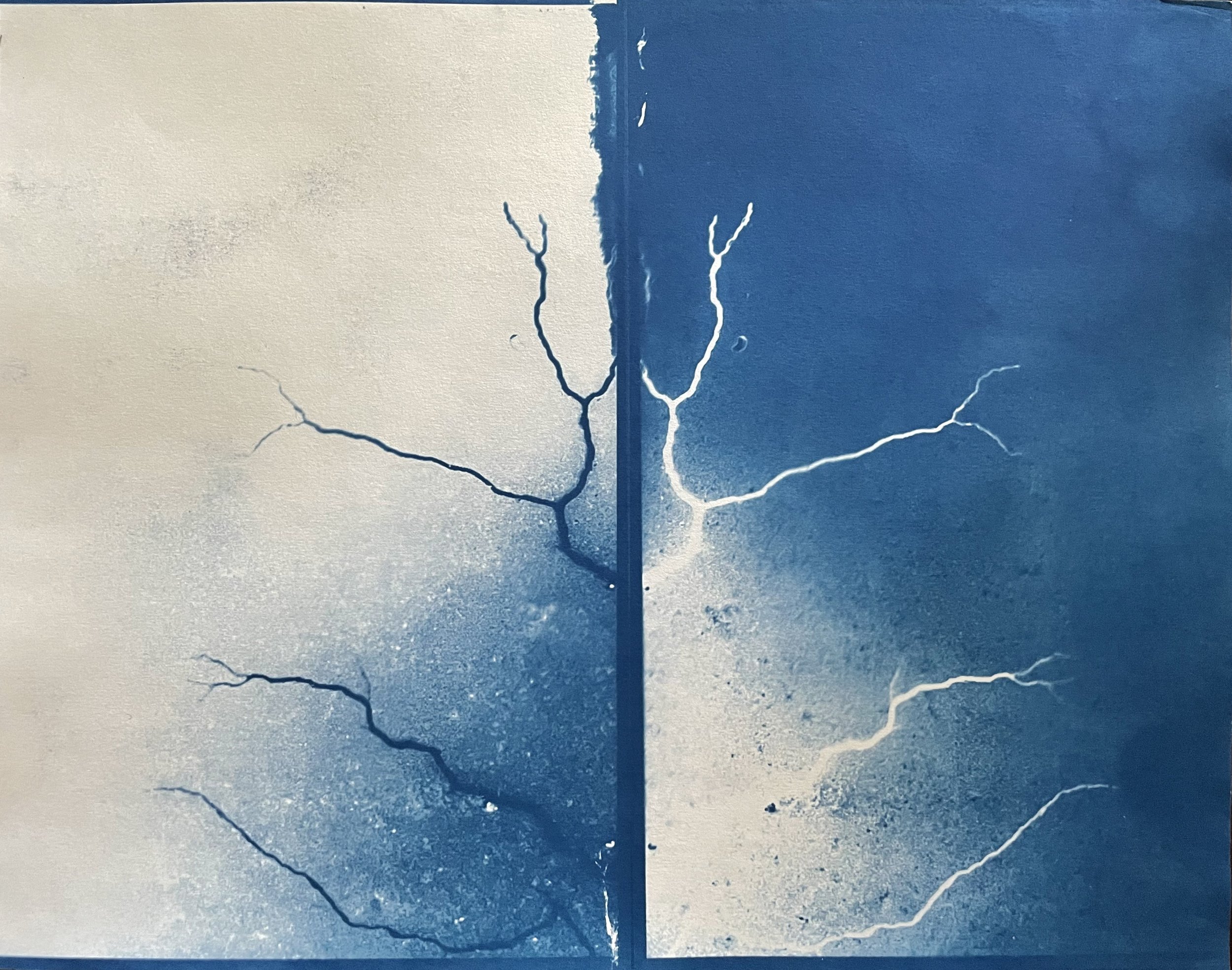 Cyanotype Lightning Bolt.jpg