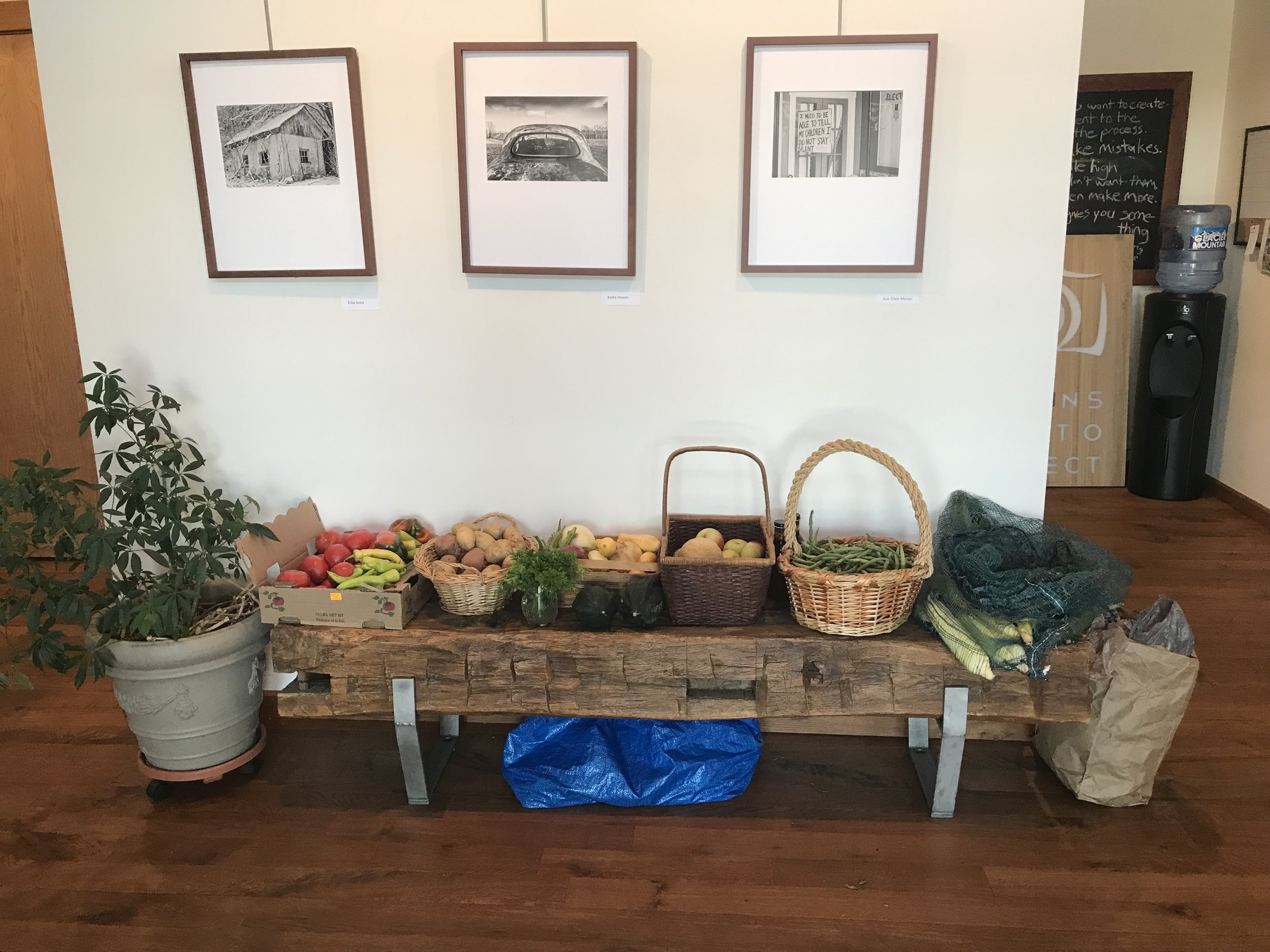  Athens Photographic Project Studio. Local food donations thanks to local farmers and the Community Food Initiatives.  