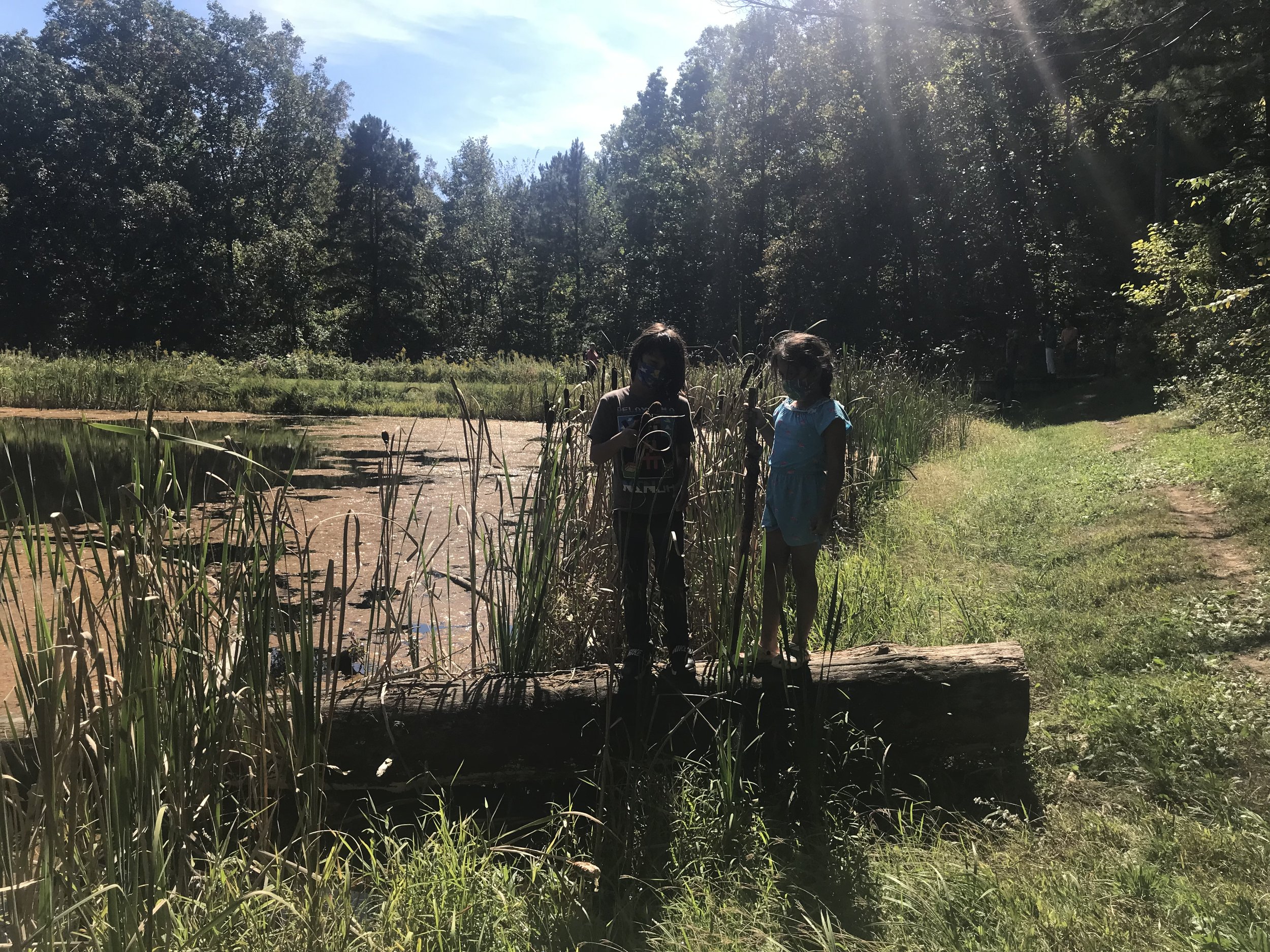  2022, Utah Ridge Pond field trip with Rural Action, Being in Nature Class. 