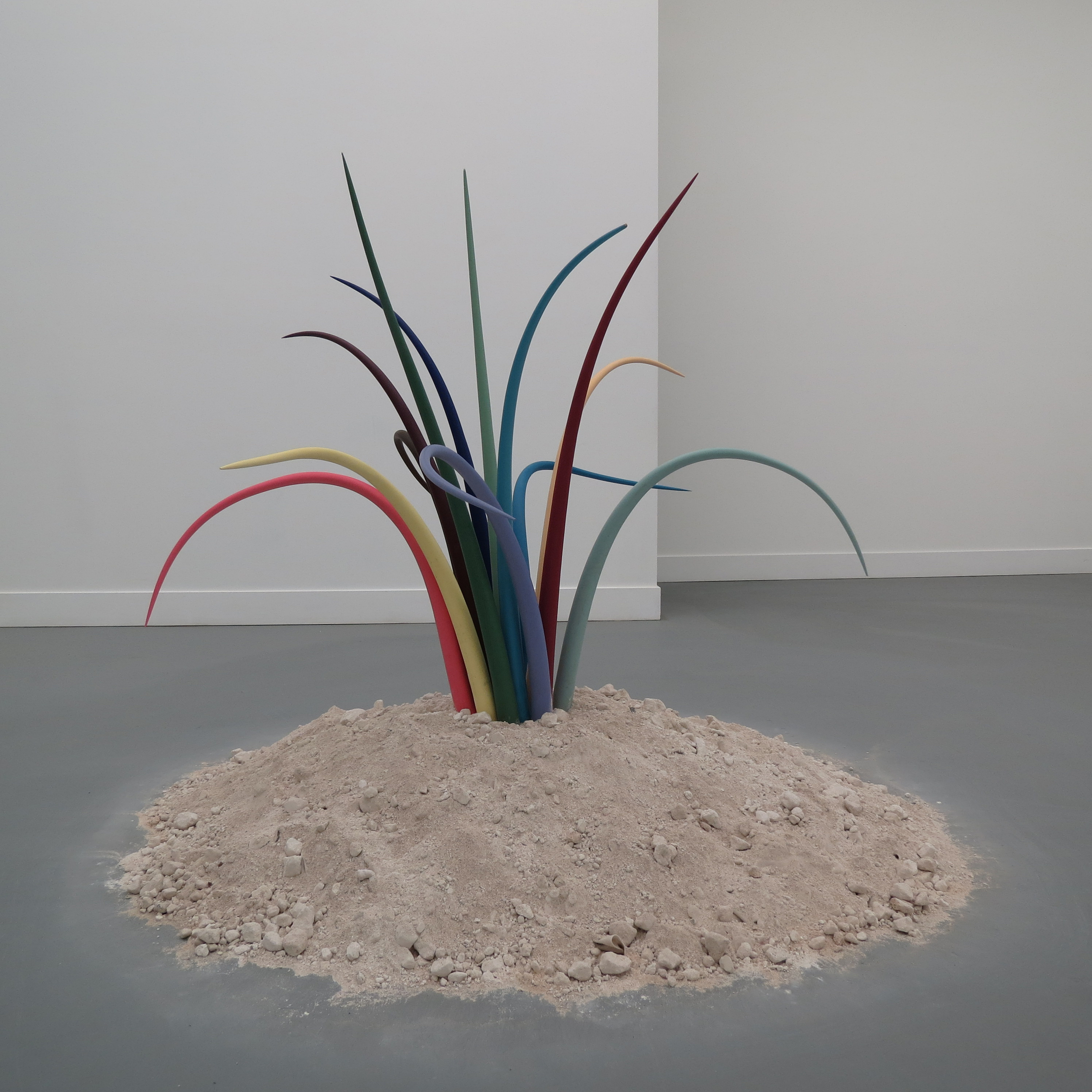 Landscape No. 1 2016 / resin, used plaster / 4' x 4' x 4'