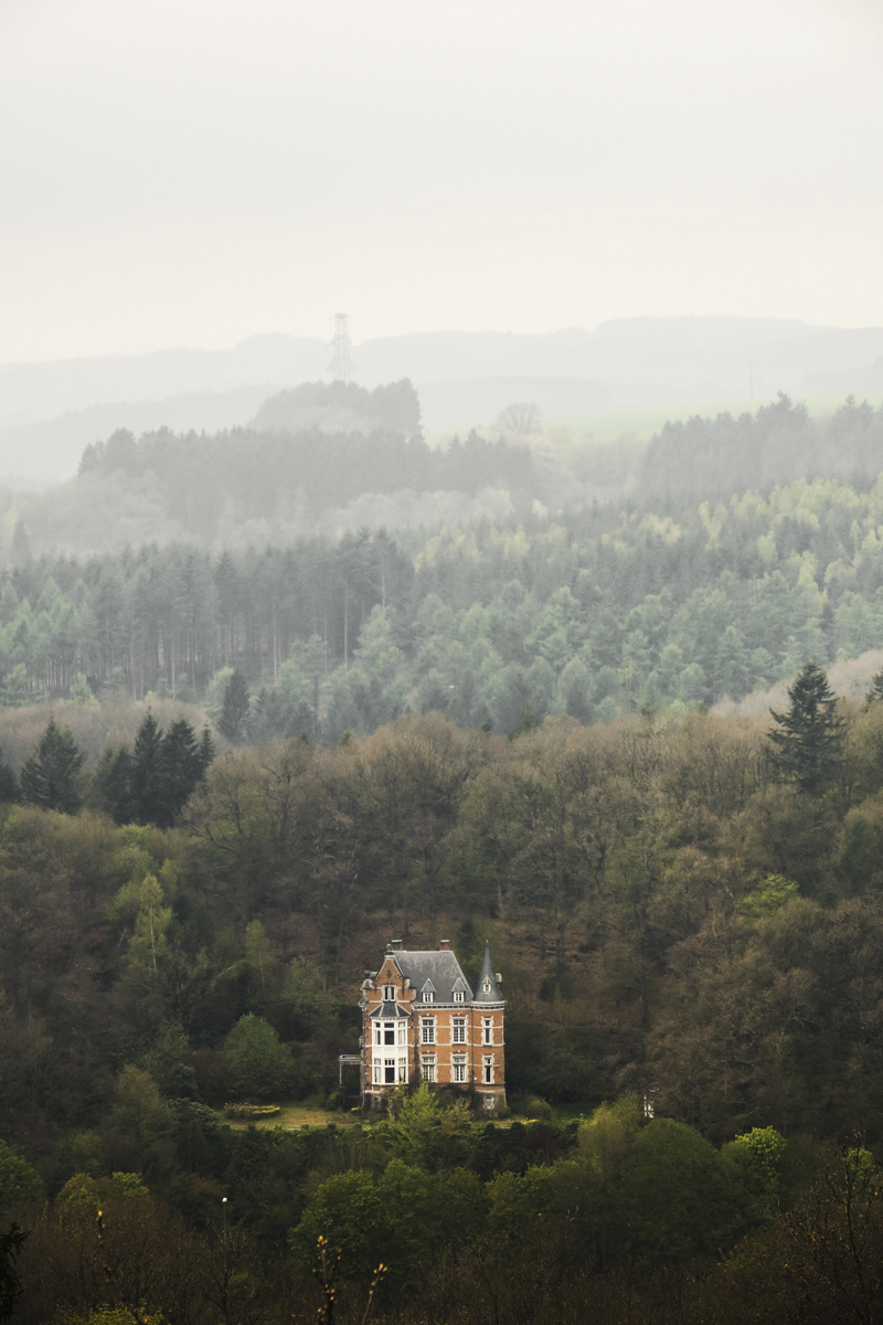 Stunning residence as seen from the Deister viewpoint in La Roche