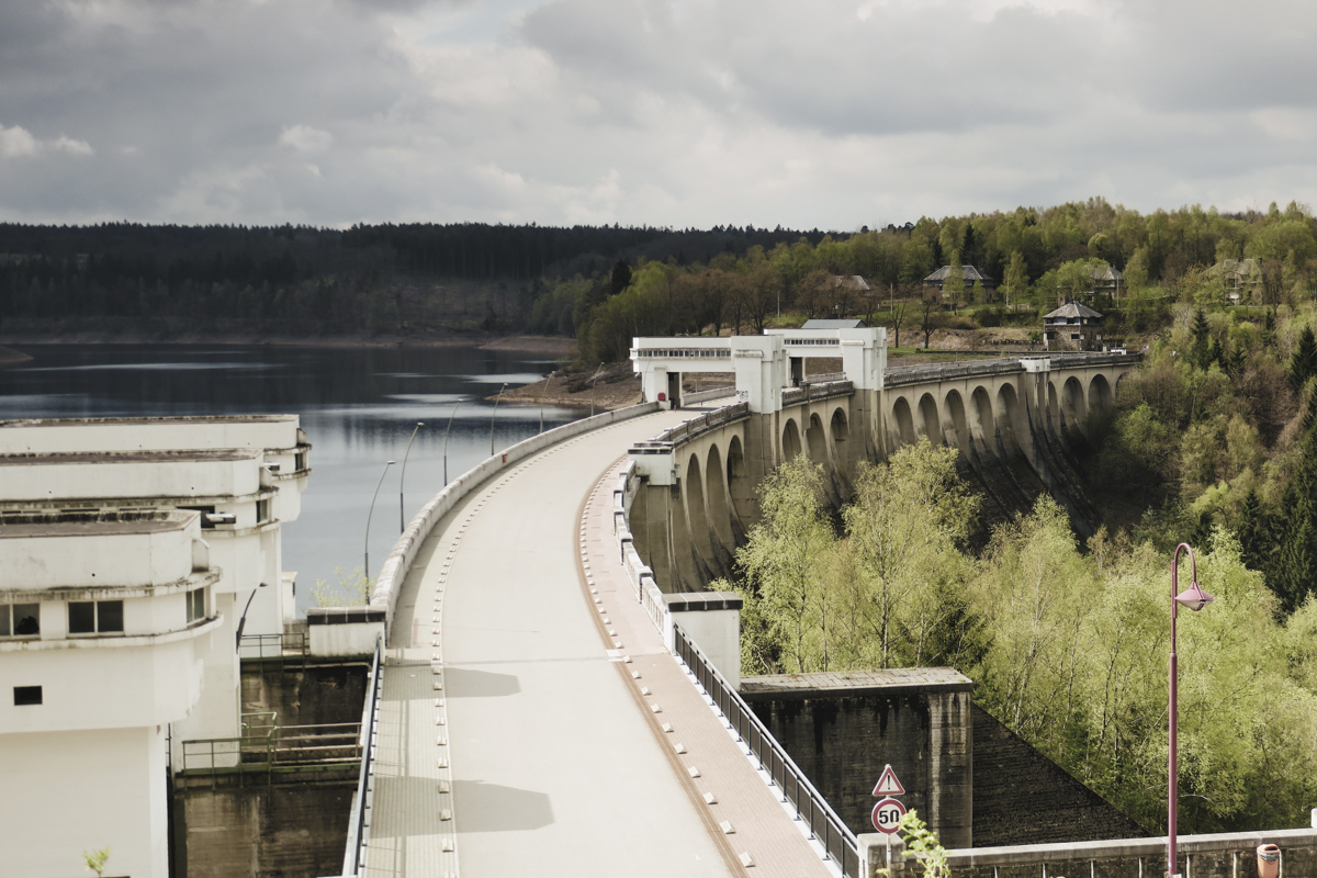 The Vesdre dam