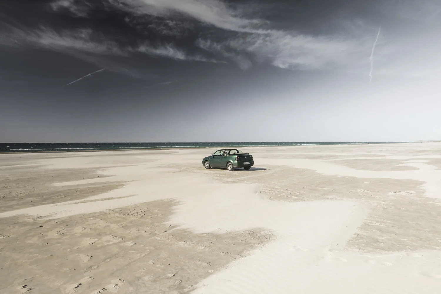 No problem finding a place to park your car to take in the views...