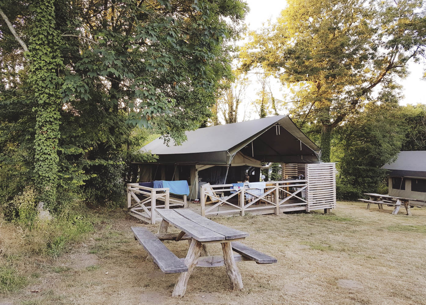 The Archipel Safari tent.