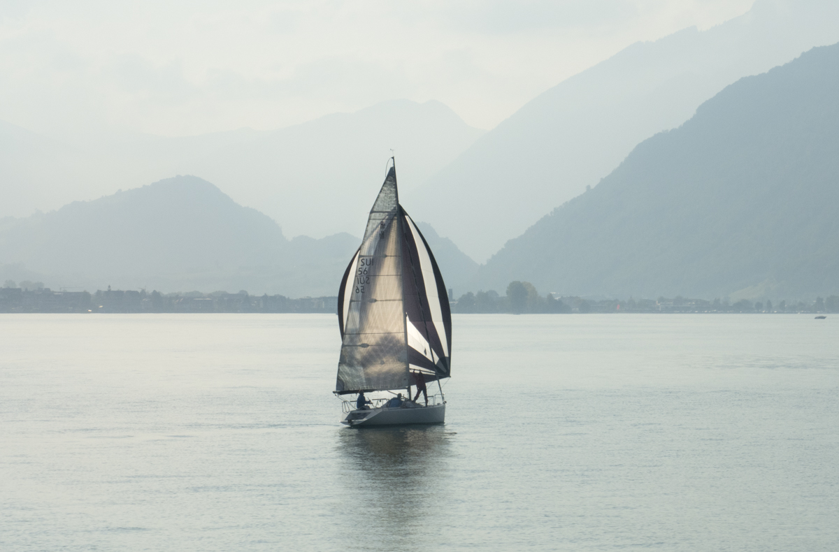 Sail Away on the tranquil waters of Lake Lucerne.