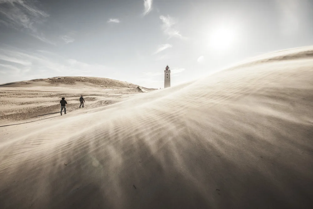 The wind changes the landscape in a dramatic way. Not a day is the same here.