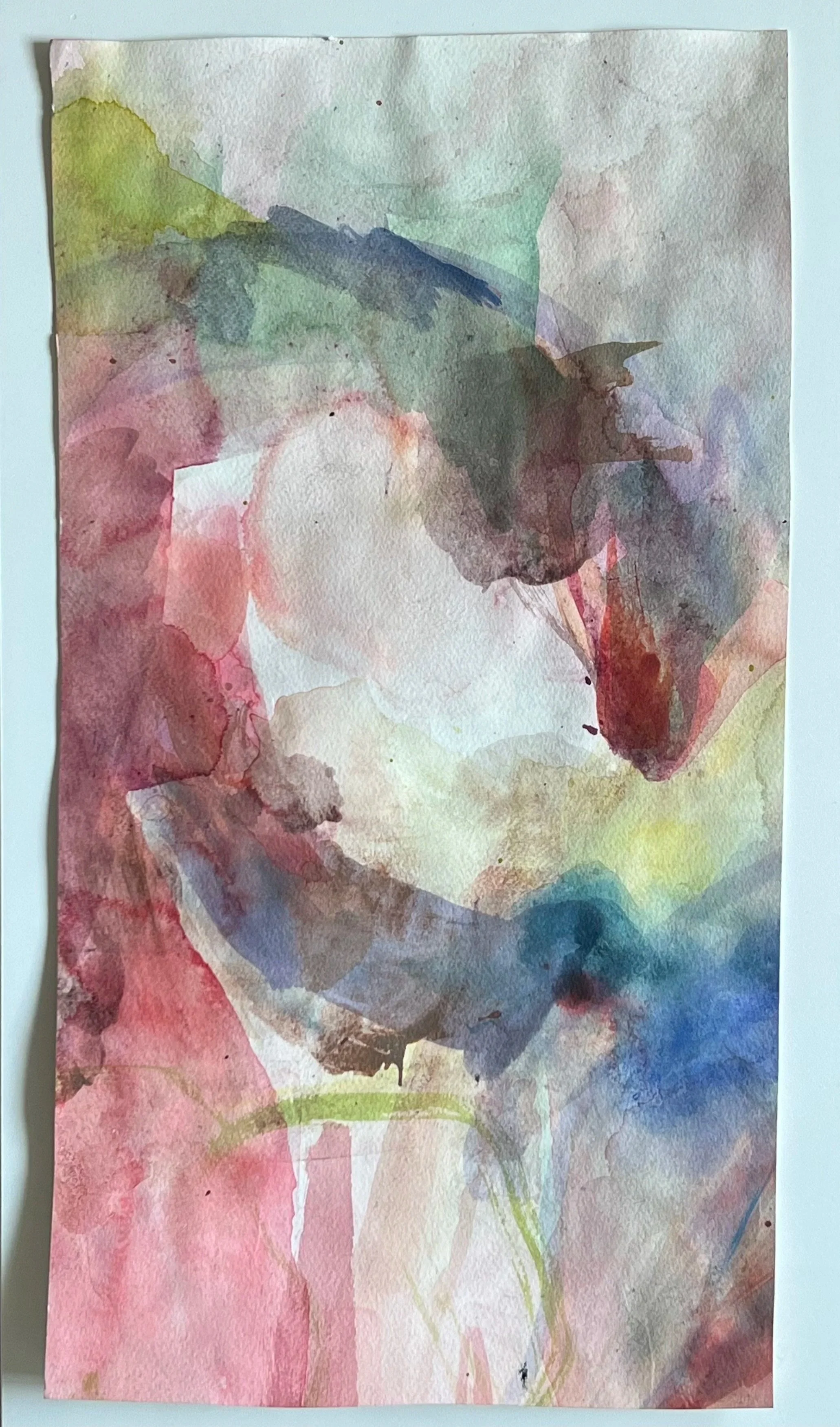 How to Move Through It - 28 [13.75" w x 23.75" h] $500 