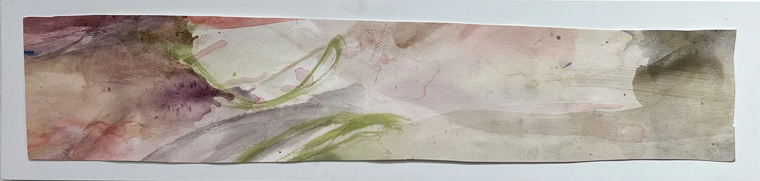 How to Move Through It 24 [31" w x 7.5" h  ] $360