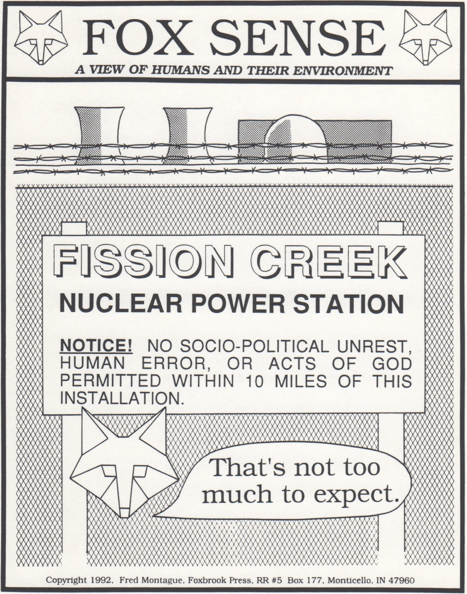 "Fission Creek," from FoxSense. © Fred Montague