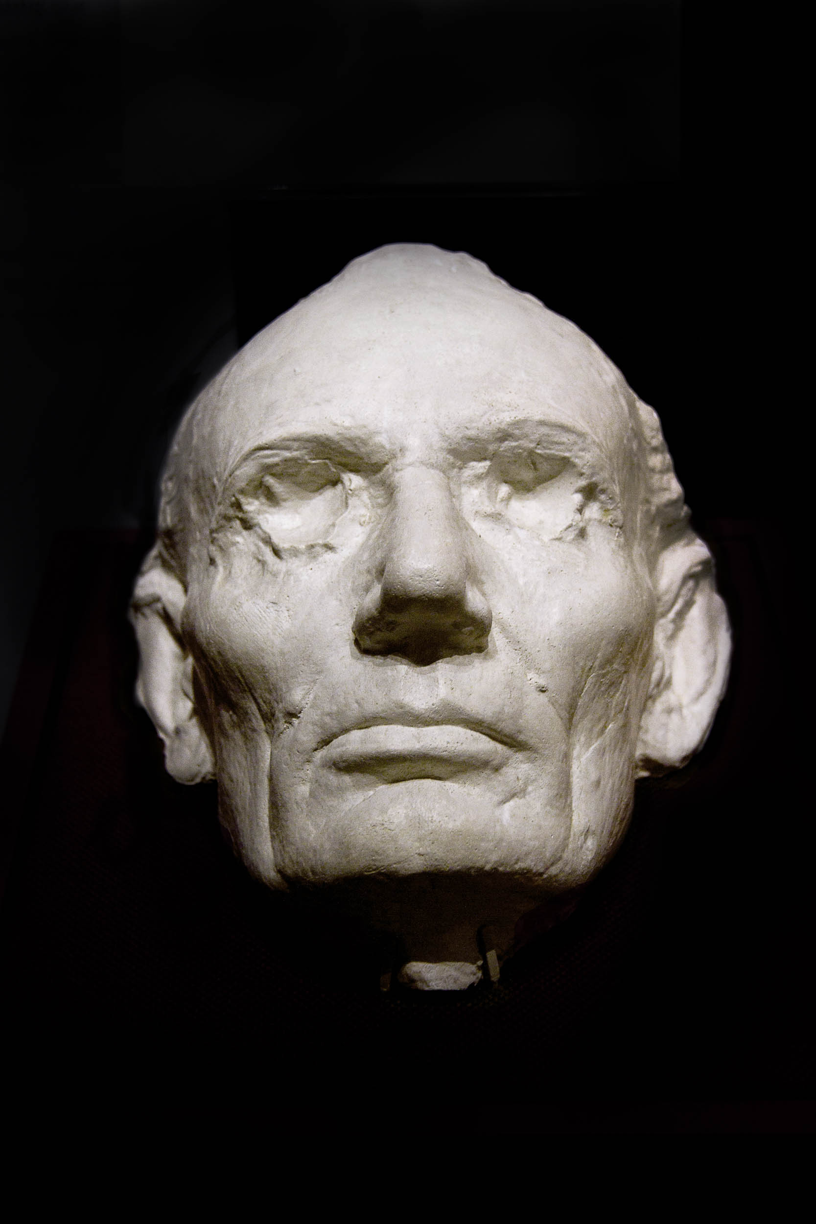 Lincoln's Life Mask 1860, Gettysburg Museum, Pennsylvania