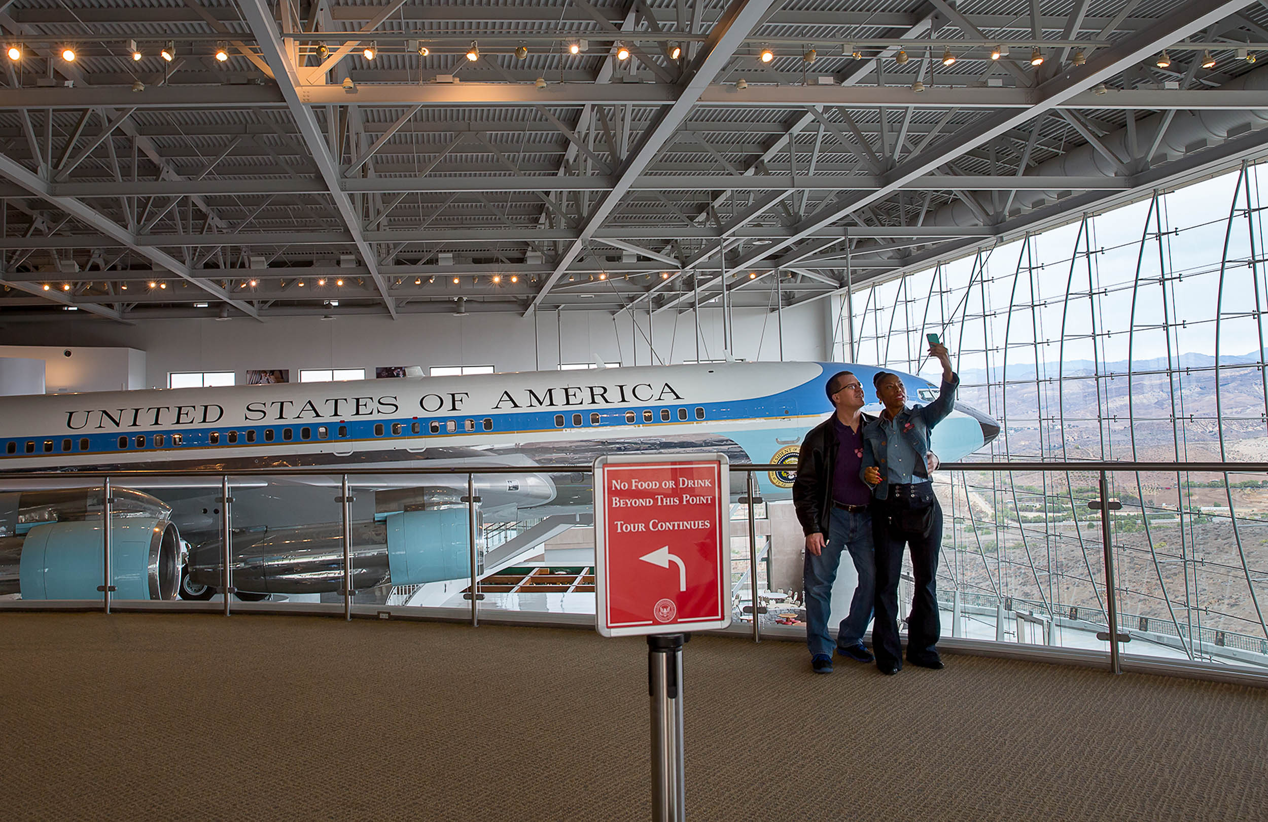Air Force One, Ronald Reagan Library, California