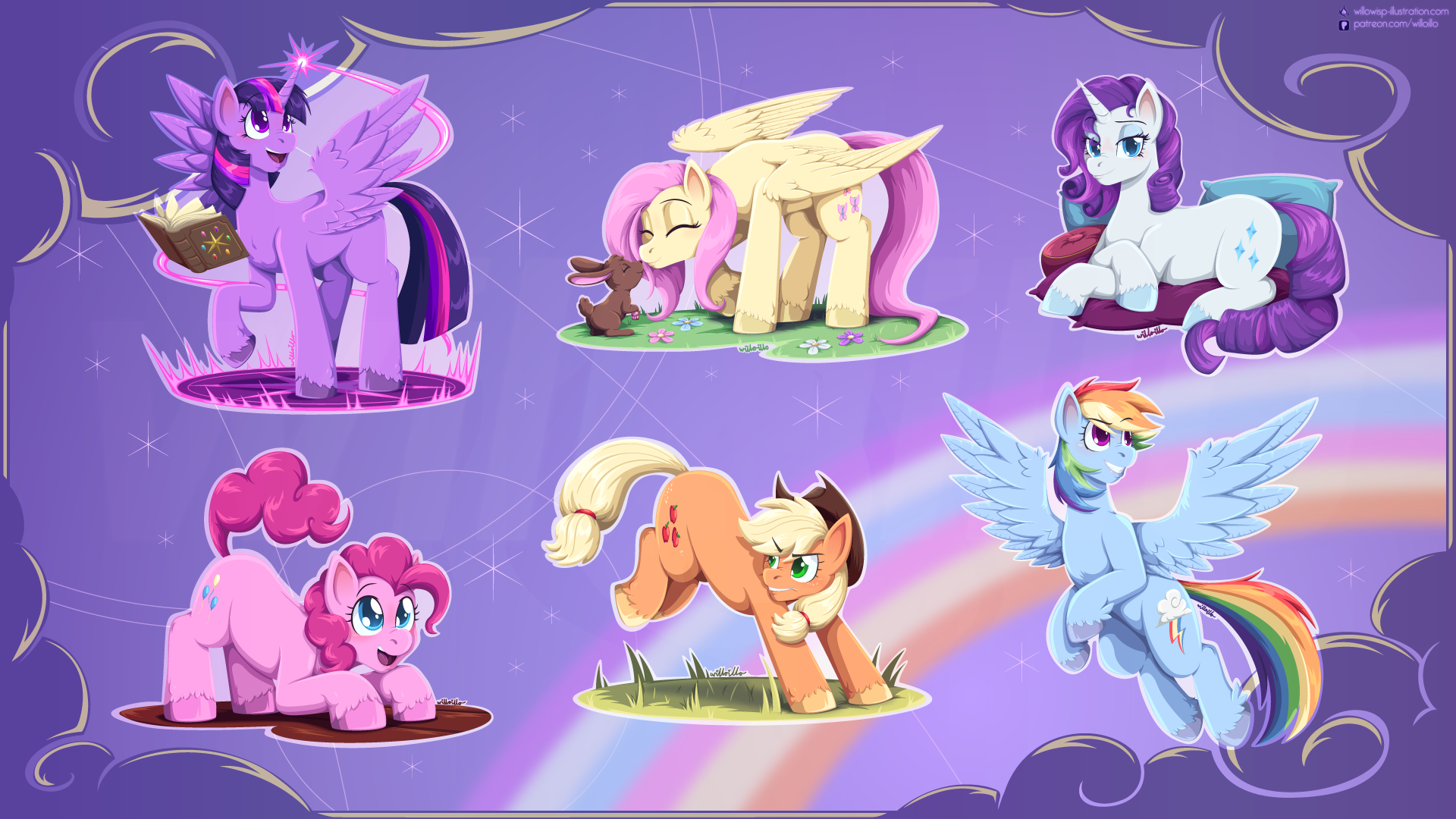 Mane-Six-stickers-2025.png