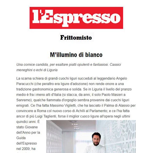 <p><strong>L'ESPRESSO</strong><a href="/s/180916_ESPRESSO_REPUBBLICA-IT.pdf" target="_blank">Download Article →</a></p>