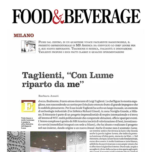 <p><strong>FOOD & BEVERAGE</strong><a href="/s/010916_FOODBEVERAGE.pdf" target="_blank">Download Article →</a></p>