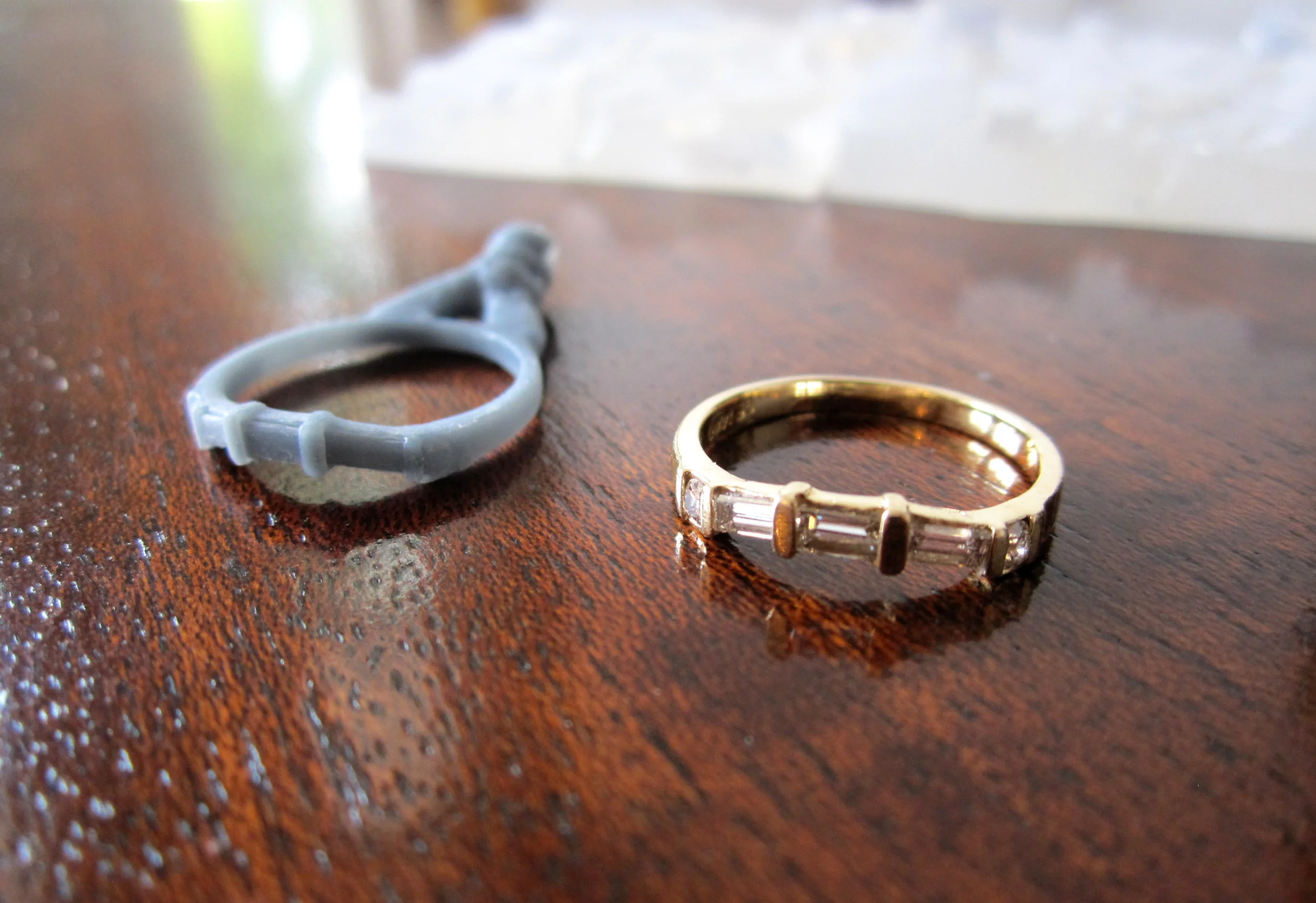 wax injection + original band