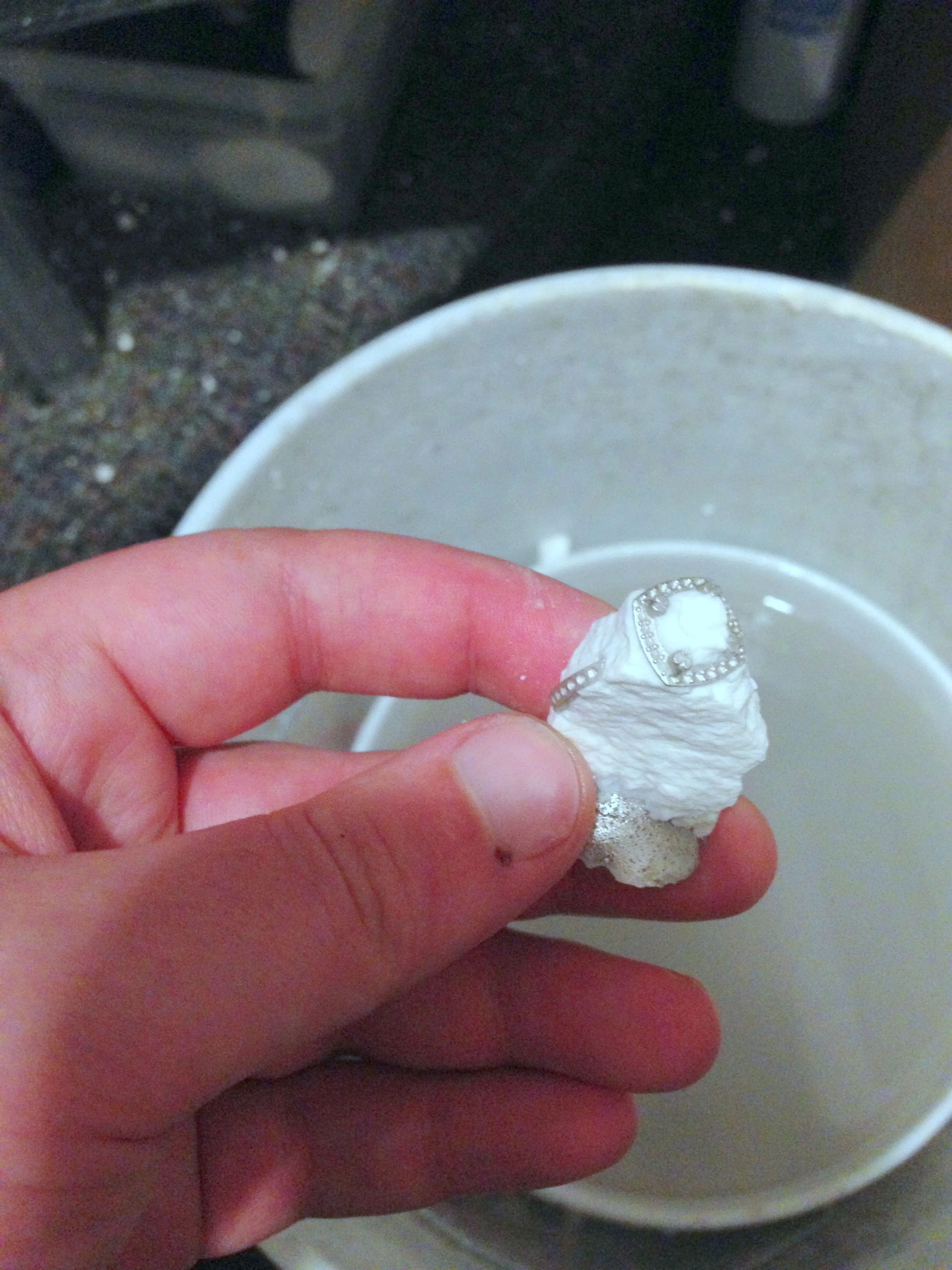 immediately after casting