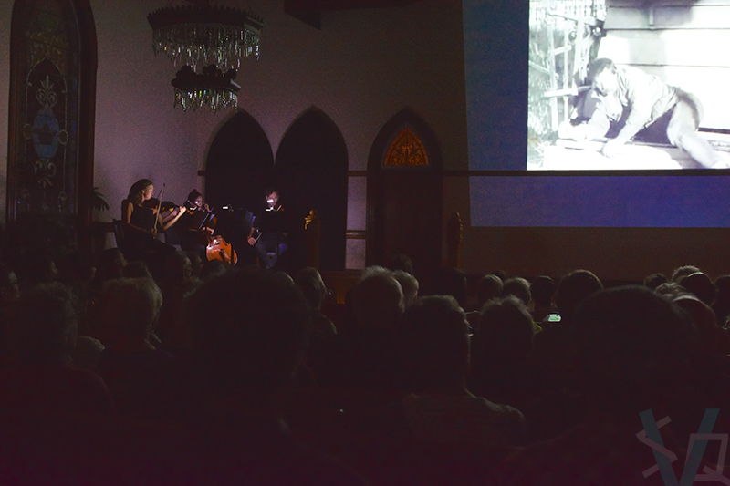 Live performance of Voxare Meets the Man with a Movie Camera