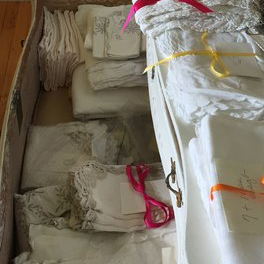 Bundles of napkins to choose from
