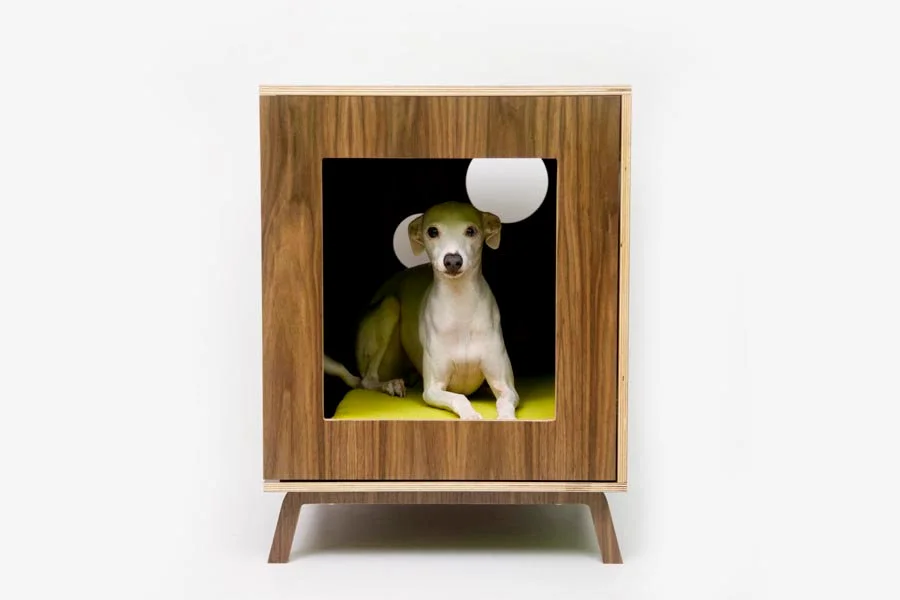 I've been crushing on this company, Modernist Cat for a while now. Mid-century mod + utilitarian + pet-friendly = perfection. $599. 
