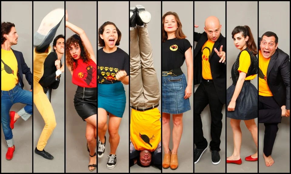 Cast of Tziporela, now performing in English