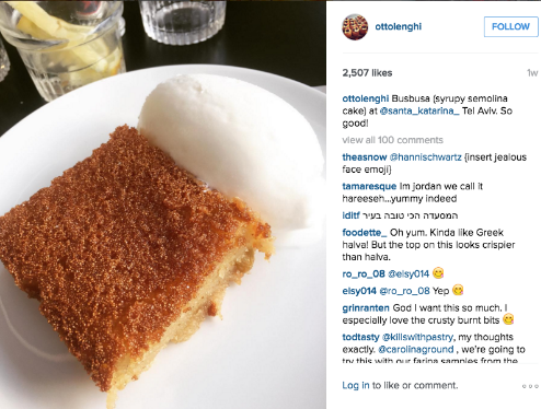 If Ottolenghi is Insta-ing it, must be great!