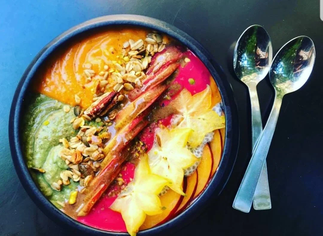 Bana’s gorgeous smoothie bowl. Photo: Bana