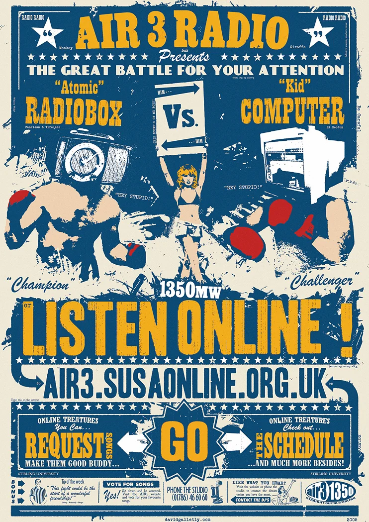 Air 3 Radio Poster