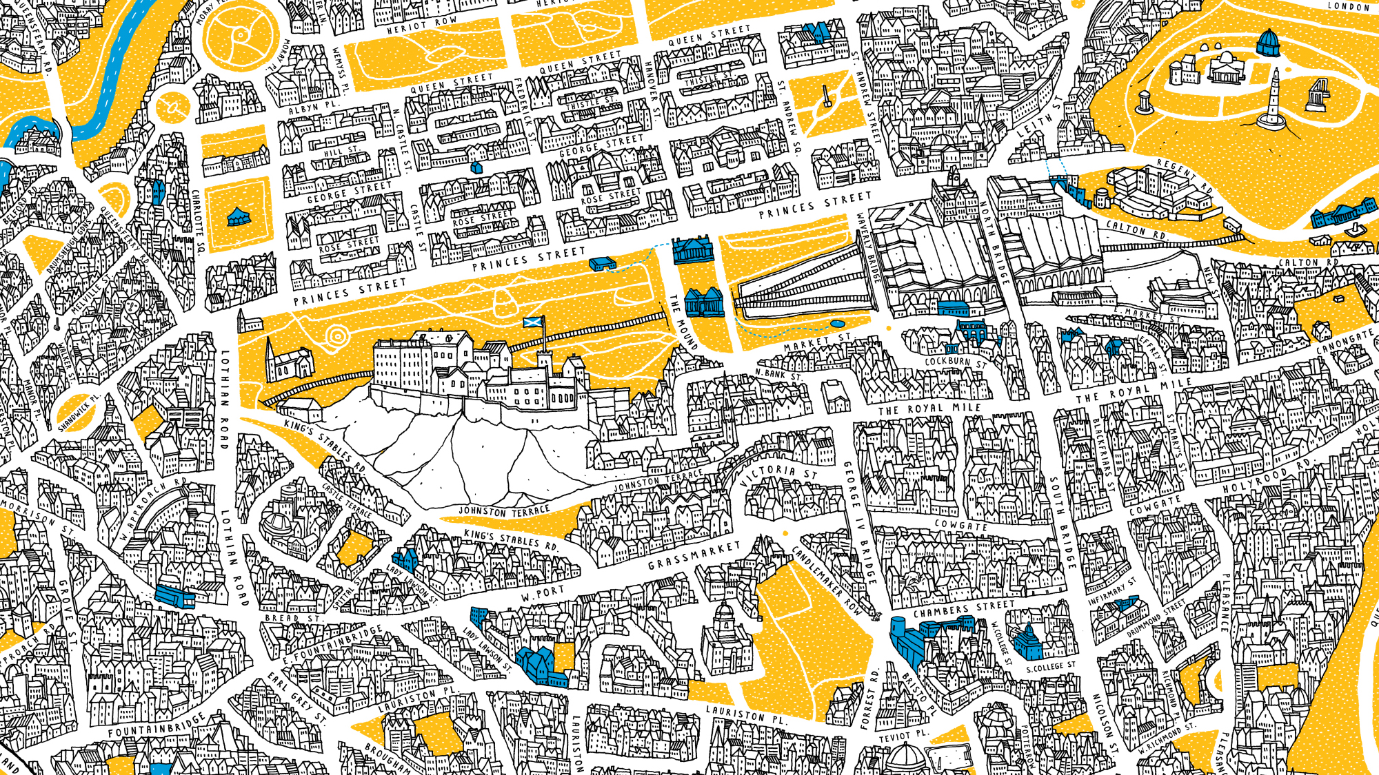 Edinburgh Art Festival Map