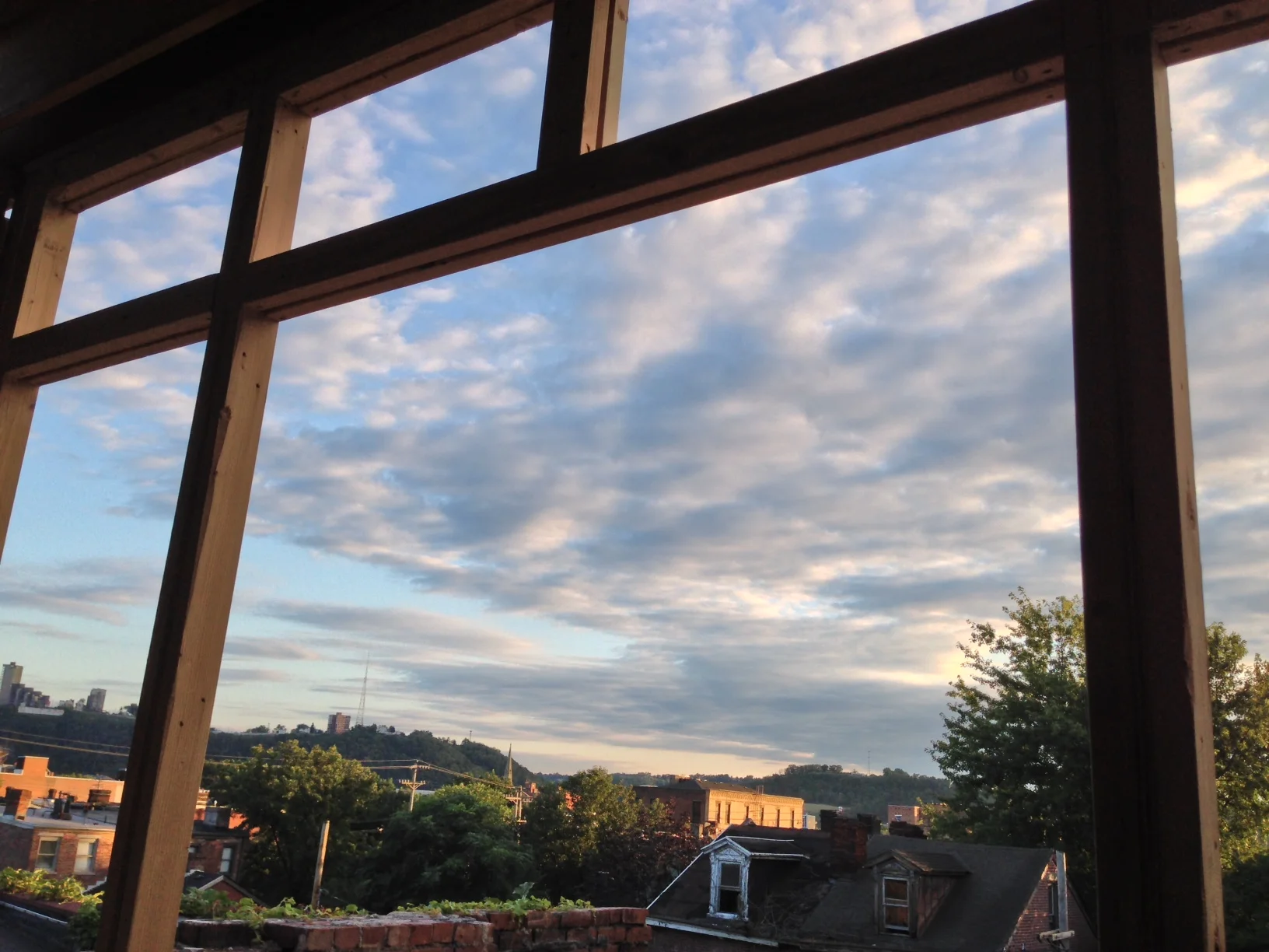 3rd Floor Window sunset.JPG