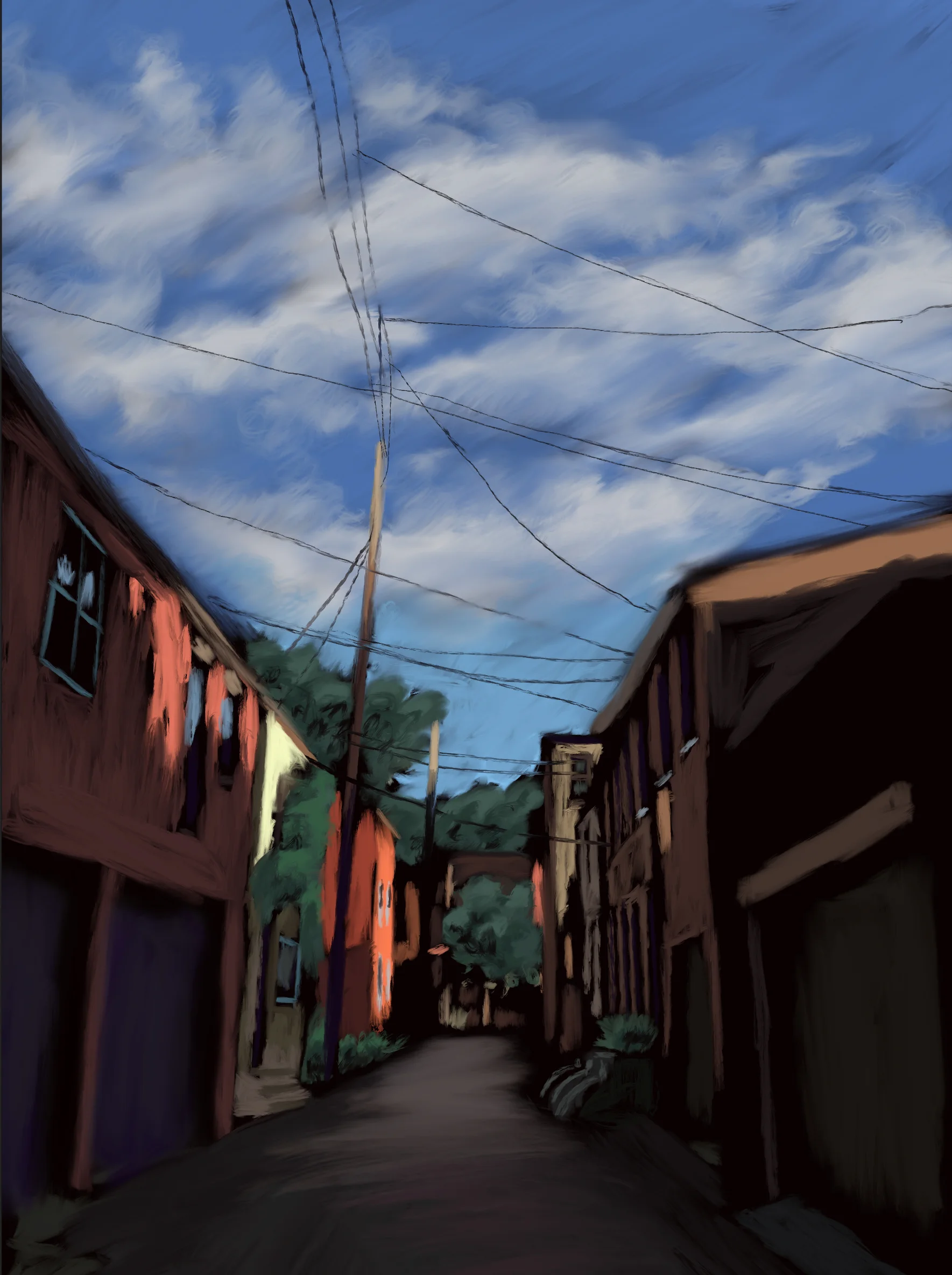 Sunrise Sneaks Like a Thief onto Filson Street