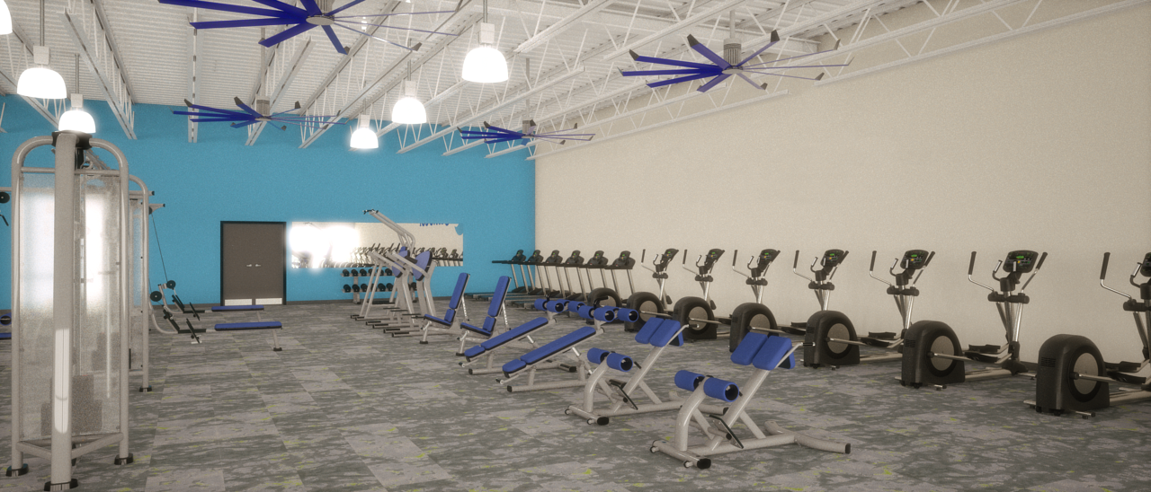 Fitness Center for Tenant Fit-Out Study