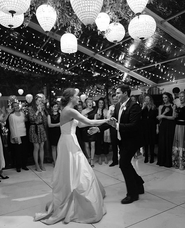 First dance and so happy! - we&rsquo;ll do a happy dance too, if the sunshine🌞 would just stick around for a little longer. &mdash; @clarkbrewer ||