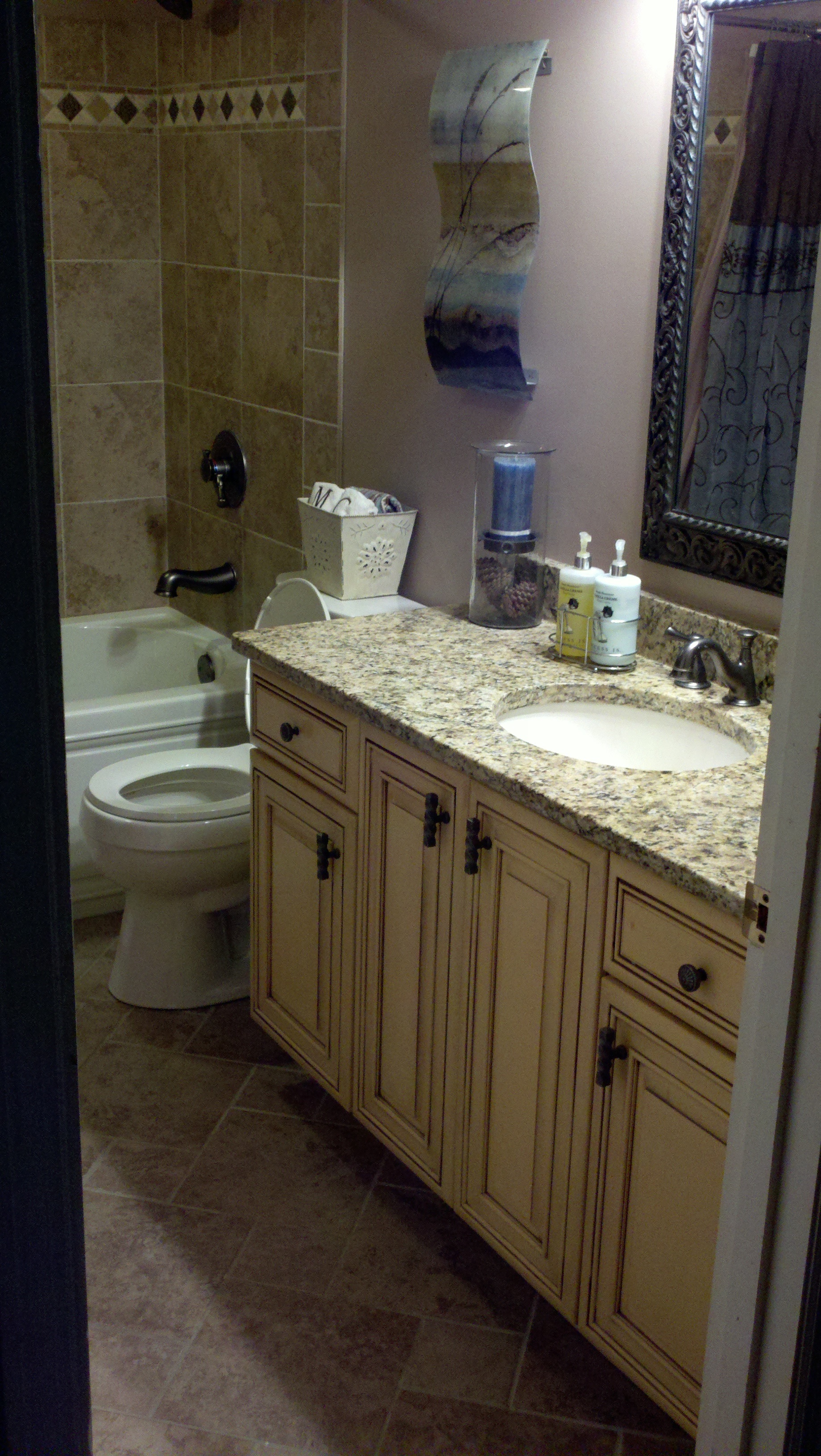 Batavia Bathroom Custom Vanity